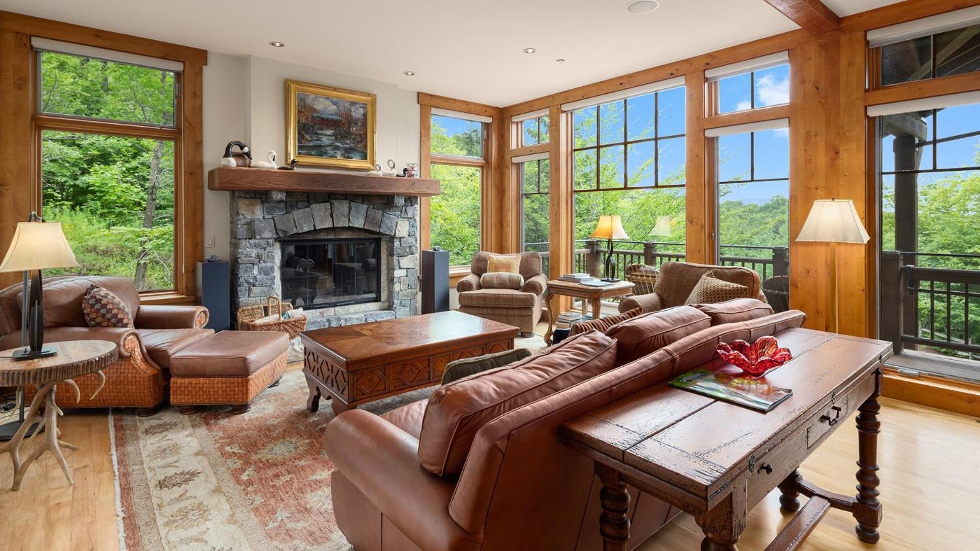 Ski In Ski Out 4 Bedroom Spruce Peak Lodge Luxury Mountain Cabin Stowe Bagian luar foto